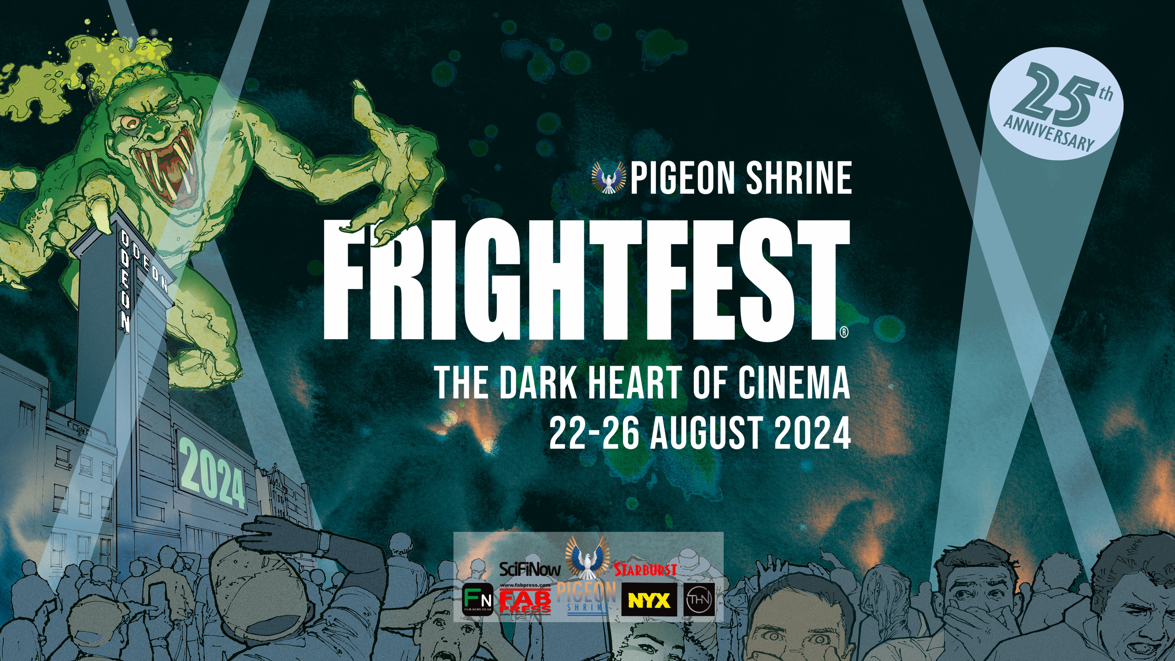 The 25th Anniversary of UK’s FrightFest is full of body horror, bookworms and bad dates.