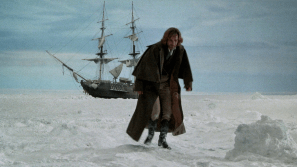 Victor Frankenstein on the ice.